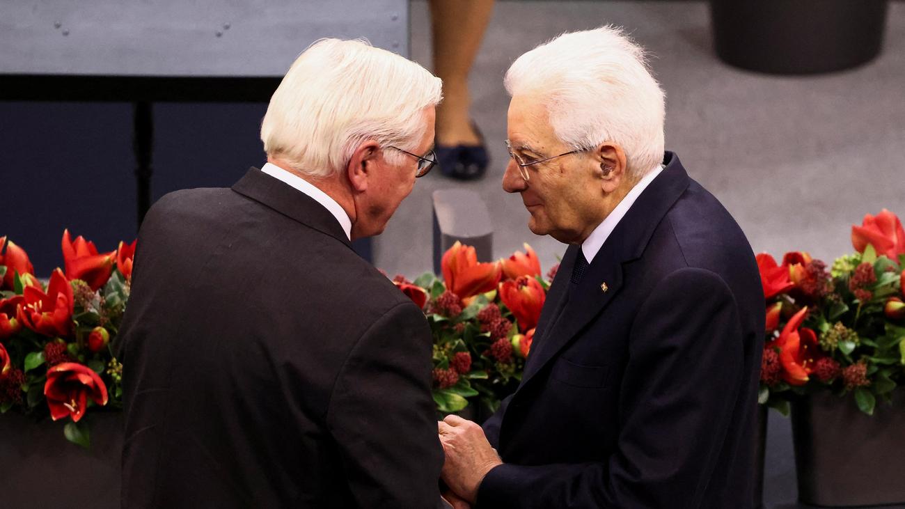 Besuch in Berlin: Italiens Präsident Mattarella fordert Kooperation gegen neue Kriege