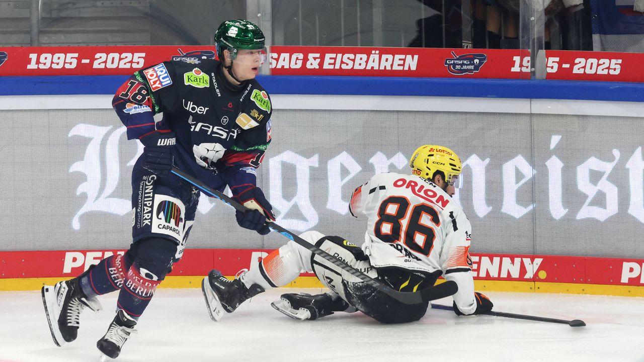 Eisbären Berlin mit Arbeitssieg gegen Frankfurt