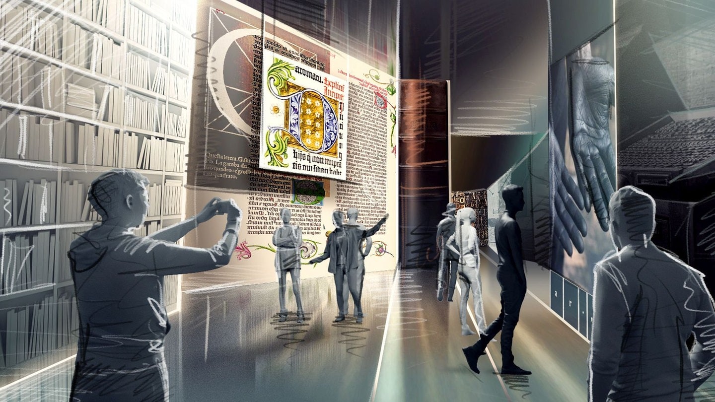 Interaktive Ausstellung für das neue Gutenberg-Museum in Mainz