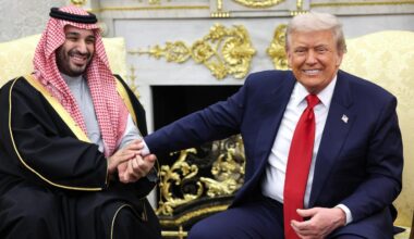 Washington, D. C.: Trump verteidigt saudischen Kronprinzen bei dessen Besuch in den USA