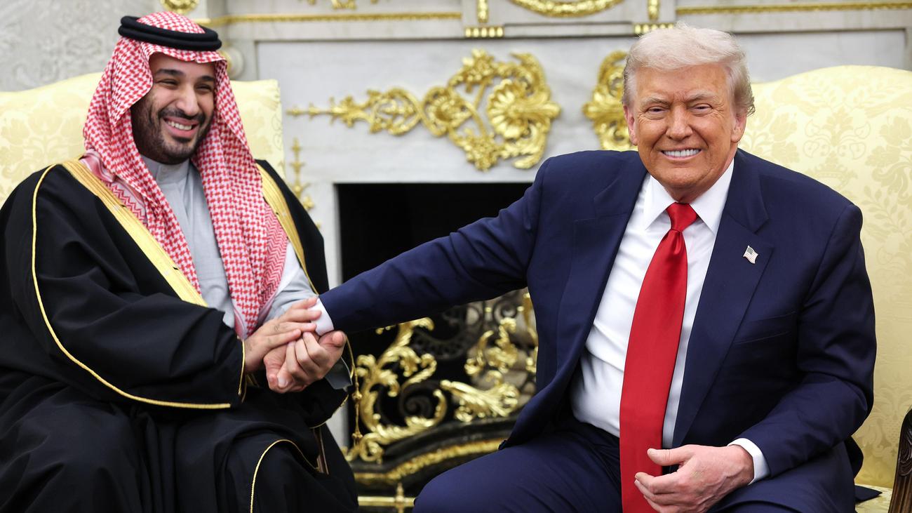 Washington, D. C.: Trump verteidigt saudischen Kronprinzen bei dessen Besuch in den USA