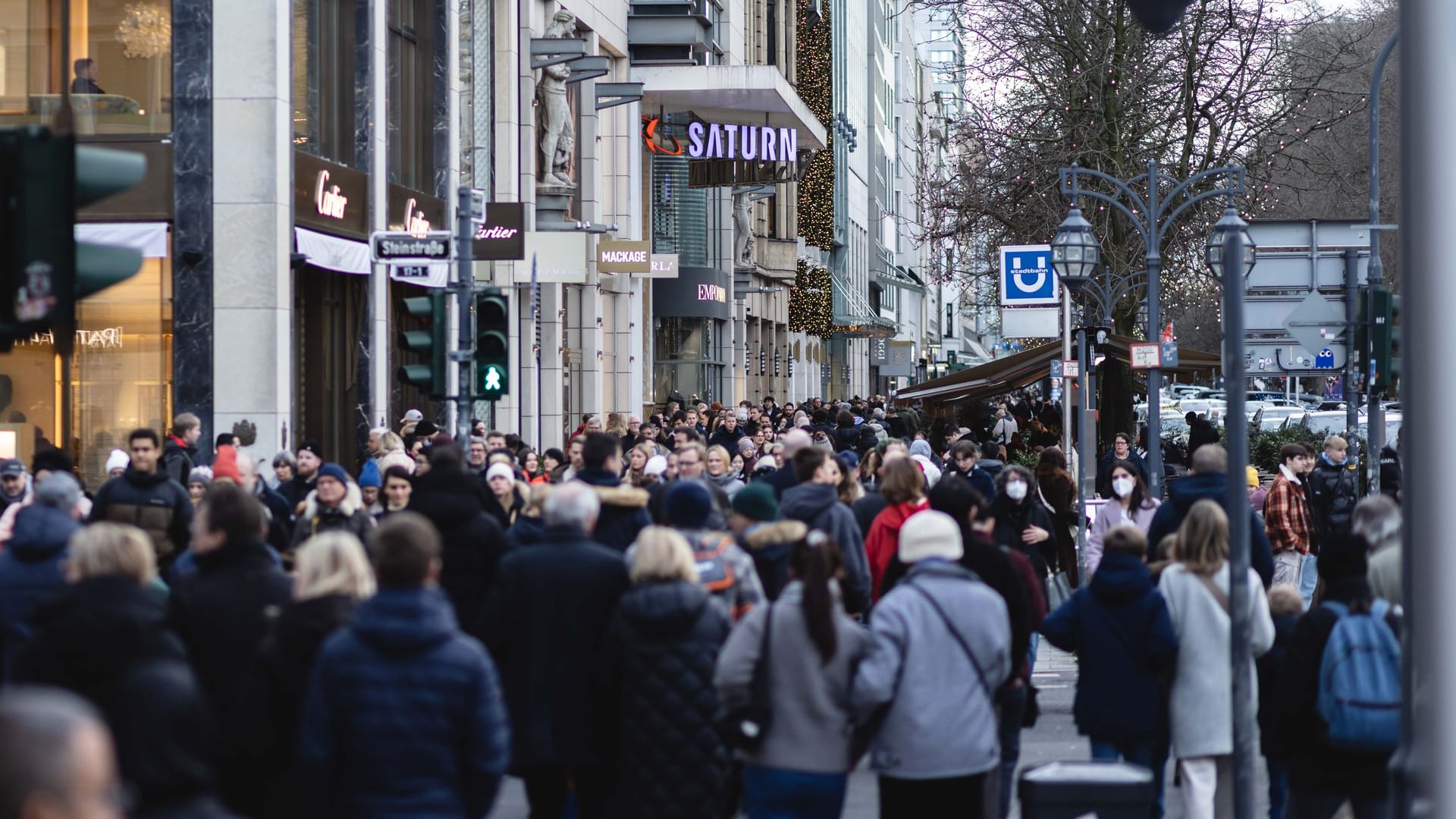 Düsseldorf - Shopping nach Weihnachten