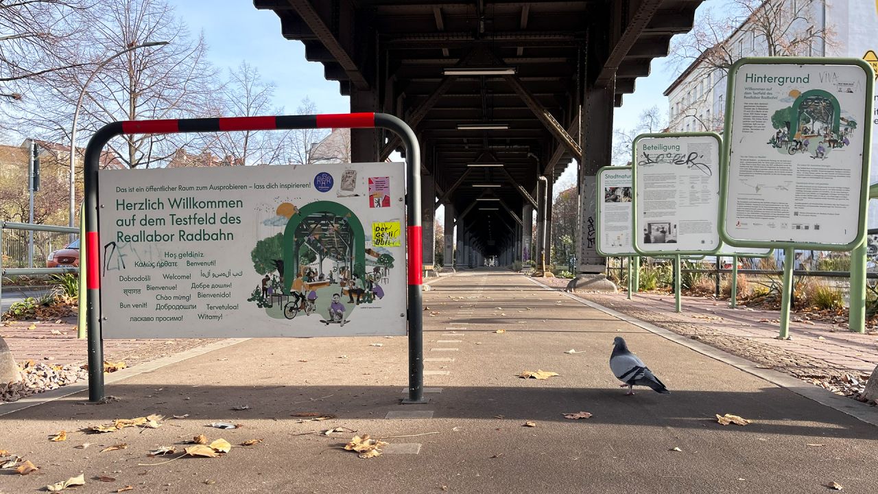 Was wird aus dem Radweg unter der U1?