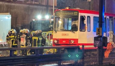 Stadtbahn-Unfall Nordstadt: Person gestorben