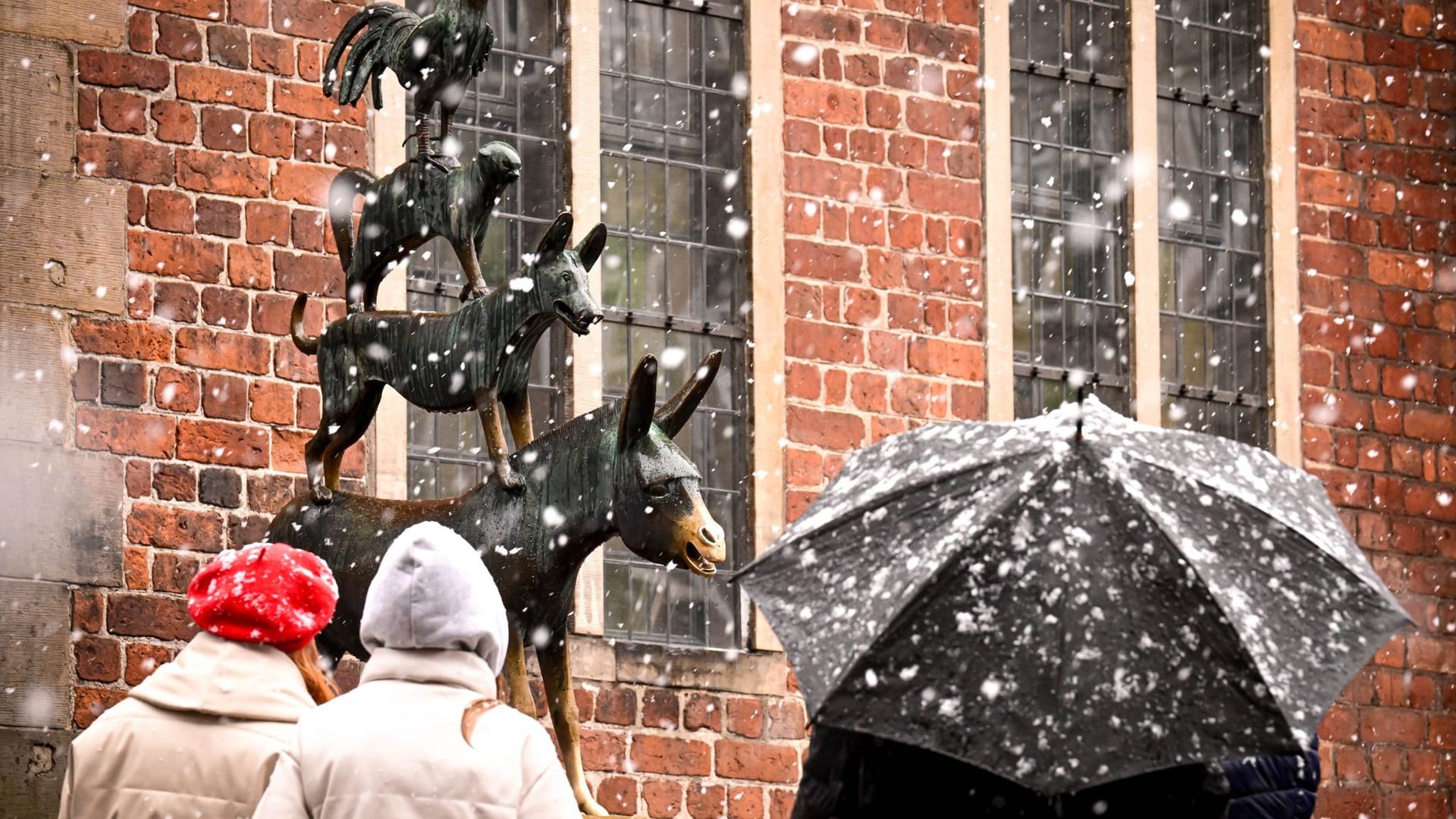 Schnee in Bremen - Wetter