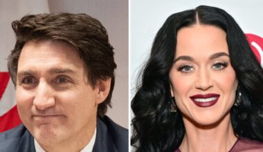 Justin Trudeau und Katy Perry
