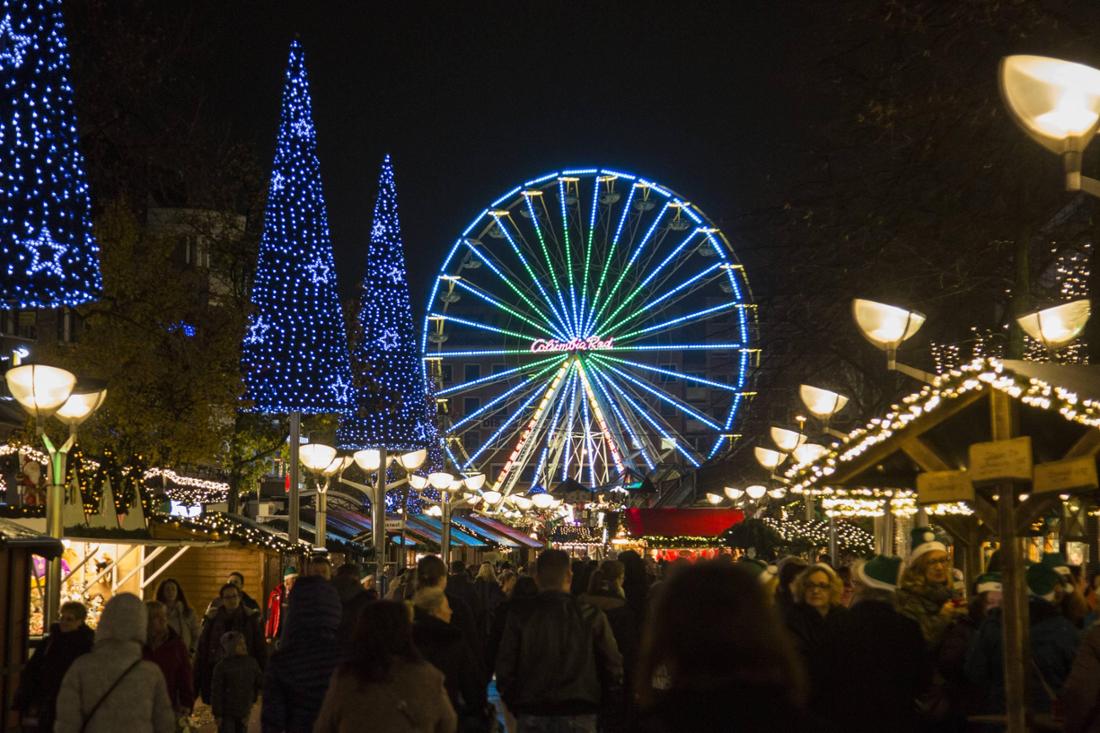 Weihnachtsmarkt Duisburg Ruhrgebiet Deutschland Duisburg Deutschland 23 November 2017