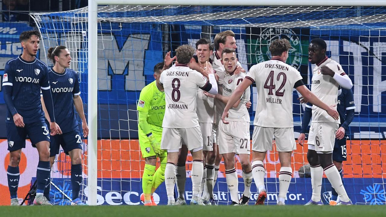 2. Bundesliga: Dynamo Dresden siegt überraschend beim VfL Bochum