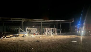 Angriff an NATO-Grenze: Russische Drohnen zerstören Grenzübergang