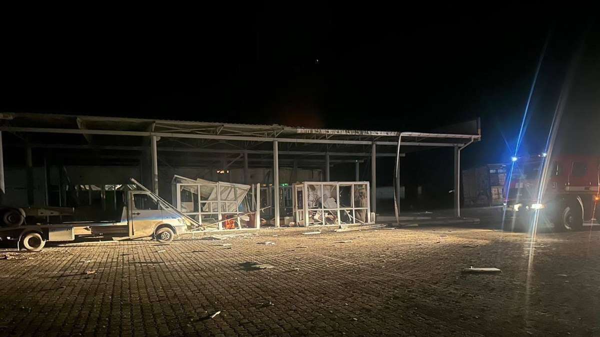 Angriff an NATO-Grenze: Russische Drohnen zerstören Grenzübergang