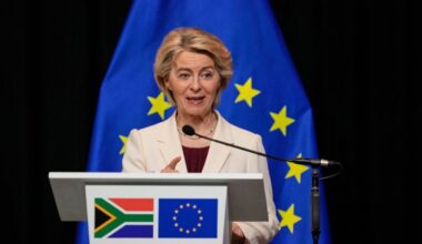 EU-Kommissionspräsidentin warnt vor Risiken für die Weltwirtschaft