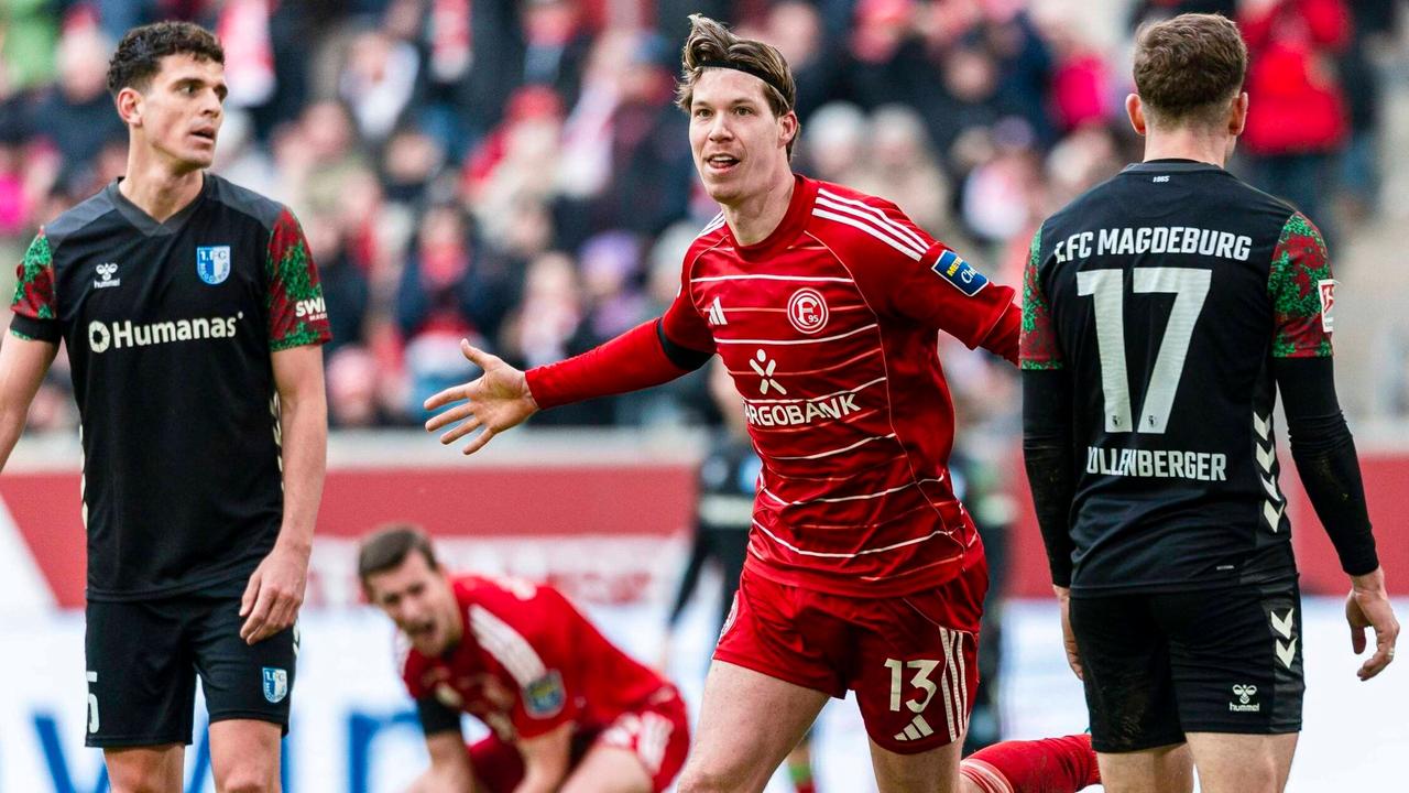 Last-Minute-Drama - Düsseldorf jubelt gegen Madgeburg