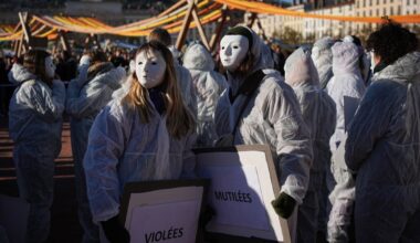 Frankreich: Grossdemonstrationen gegen Gewalt an Frauen