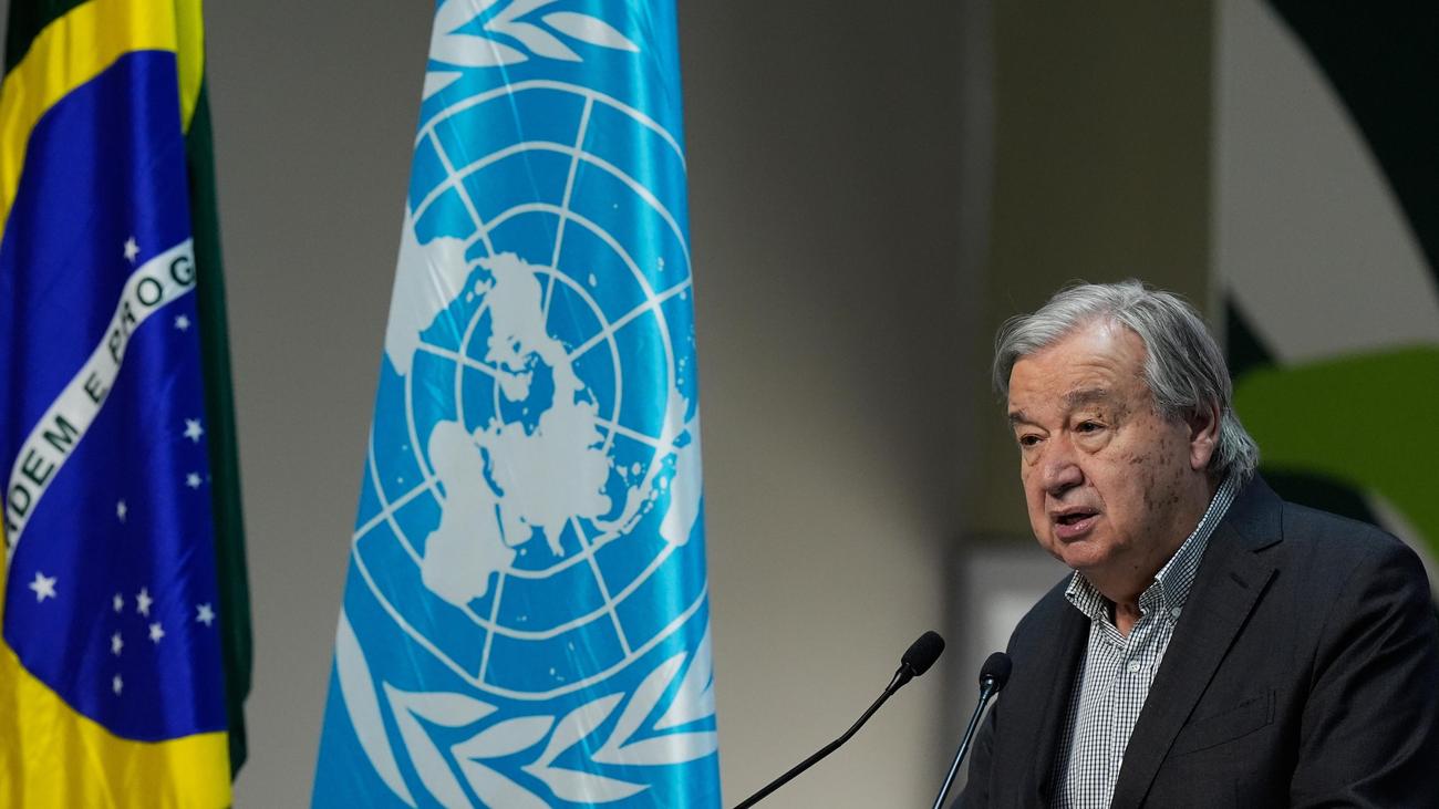 COP30: António Guterres warnt nach Klimagipfel vor gefährlicher Lücke