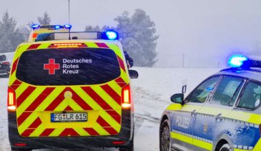 Winter-Wetter fordert ersten Toten in Deutschland