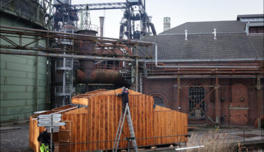 Aufbau für den schauinsland-reisen Lichtermarkt hat begonnen – Rundschau Duisburg