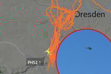 Polizei-Hubschrauber kreist wieder über Dresden: Das ist der Grund