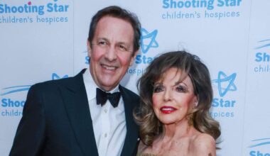 Wer ist älter? Joan Collins und ihr Ehemann verblüffen bei glamourösem Auftritt