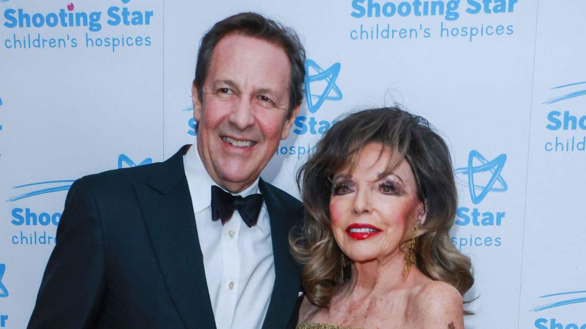 Wer ist älter? Joan Collins und ihr Ehemann verblüffen bei glamourösem Auftritt