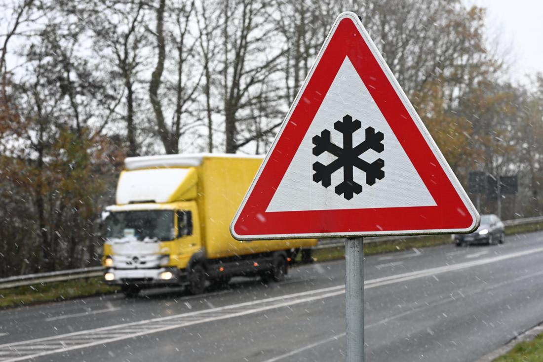 In Deutschland herrscht winterliches Wetter.