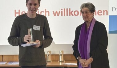 WHG-Schüler ausgezeichnet: Jona Richartz erhält Dr. Hans Riegel-Fachpreis