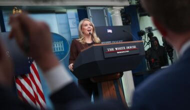 USA: Angehörige von Trump-Sprecherin Leavitt sitzt in Abschiebehaft