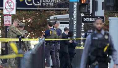 Schüsse auf Nationalgardisten nahe dem Weißen Haus