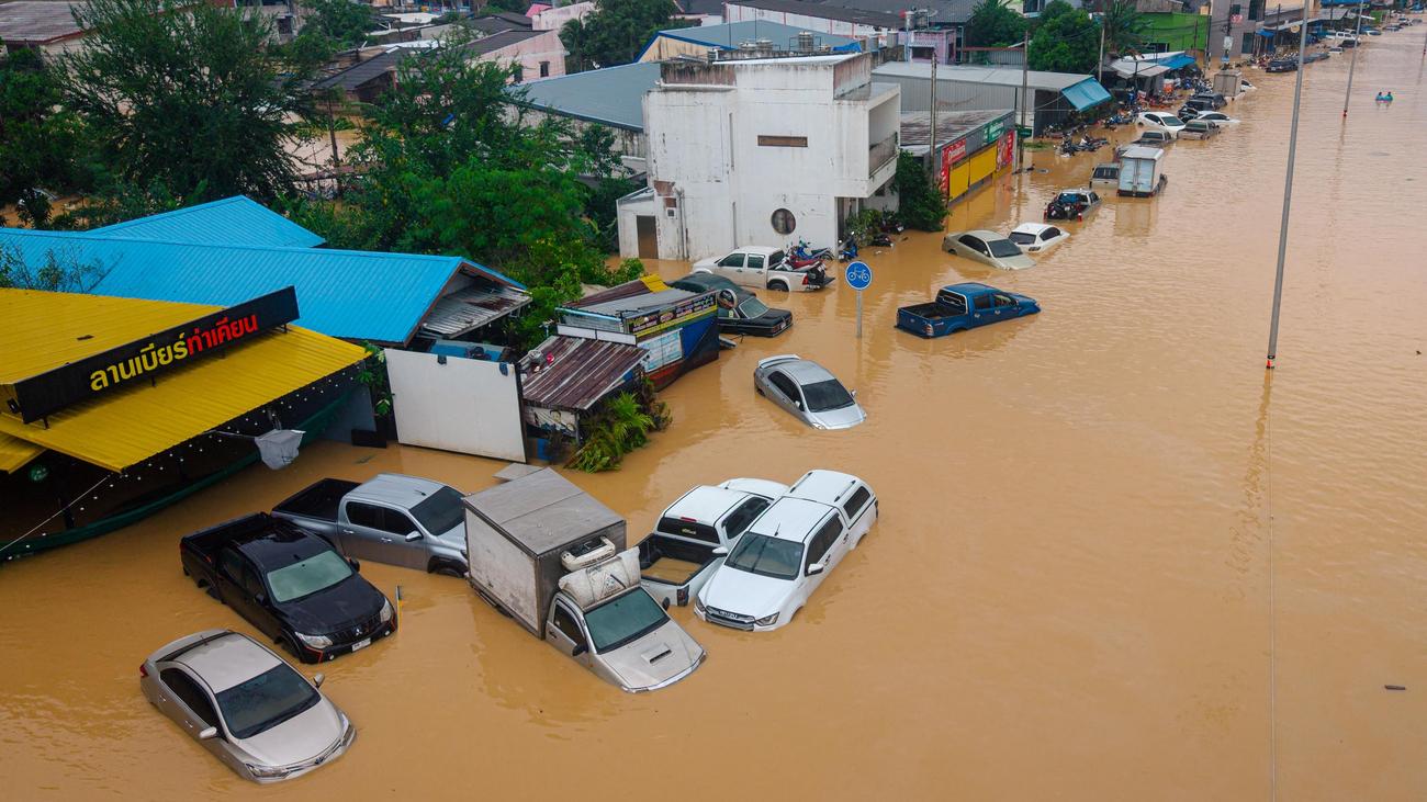Südostasien: Mindestens 33 Tote nach Überschwemmungen in Thailand