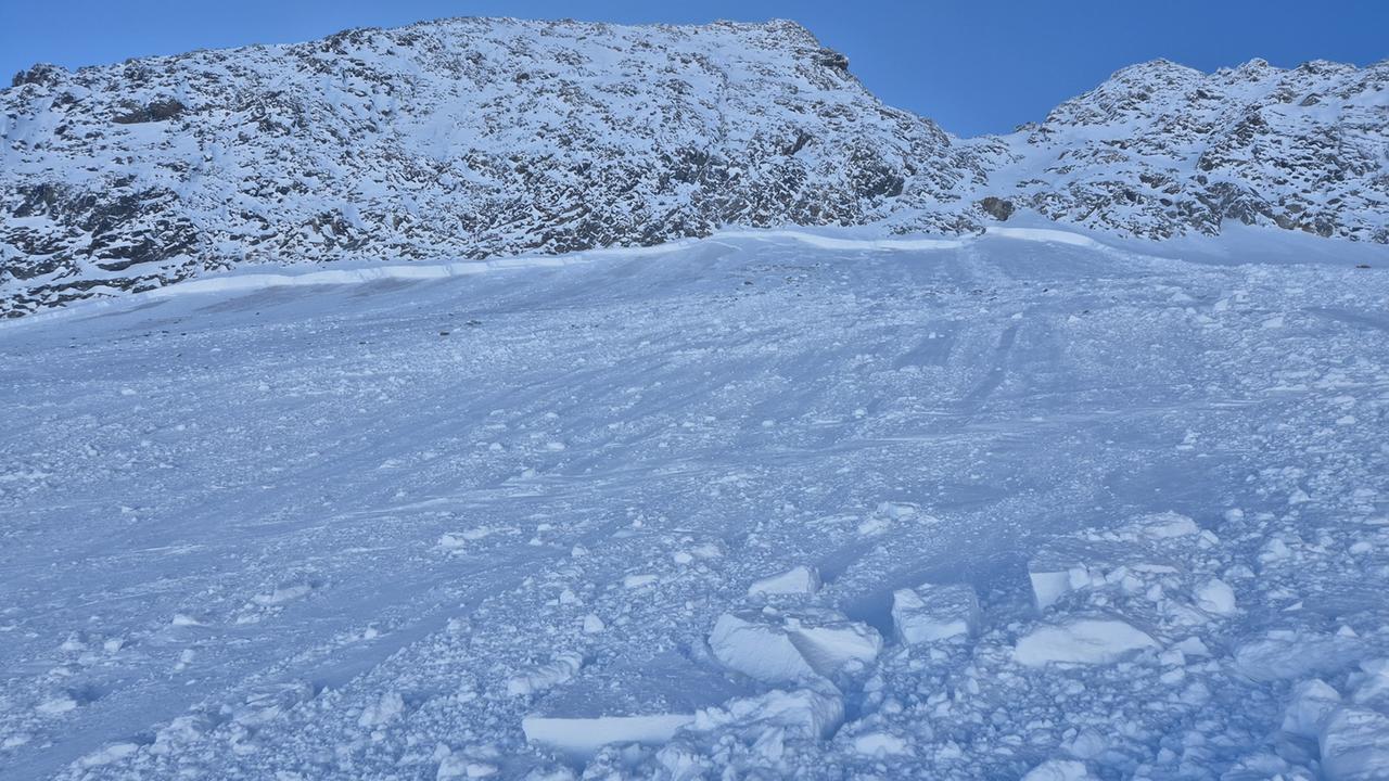 Acht Wintersportler aus Lawine auf Tiroler Gletscher gerettet