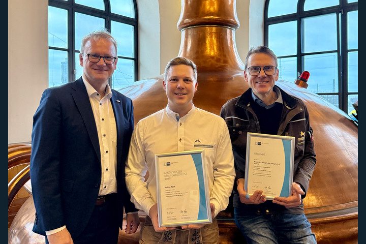 Fabian Adolf als Landesbester ausgezeichnet: Einer der besten Auszubildenden Bayerns - News Augsburg, Allgäu und Ulm