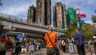 Großbrand in Hongkong: Bewohner von Hongkonger Hochhaus warnten Behörden vor Brandgefahr