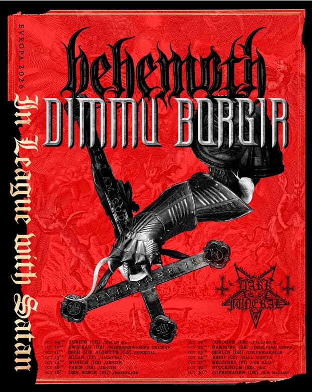 Behemoth kommen mit Dimmu Borgir und Dark Funeral auf Tour - News