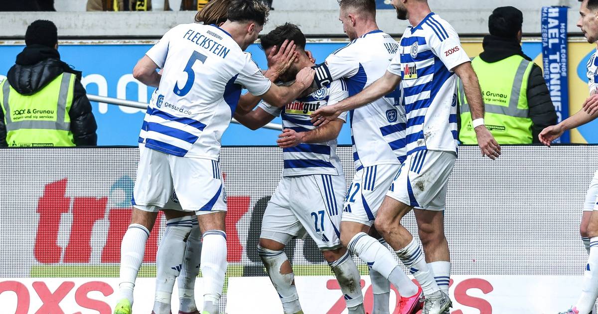 Duisburg zurück an der Spitze