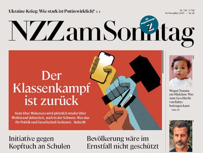Ein Artikel der «NZZ am Sonntag»