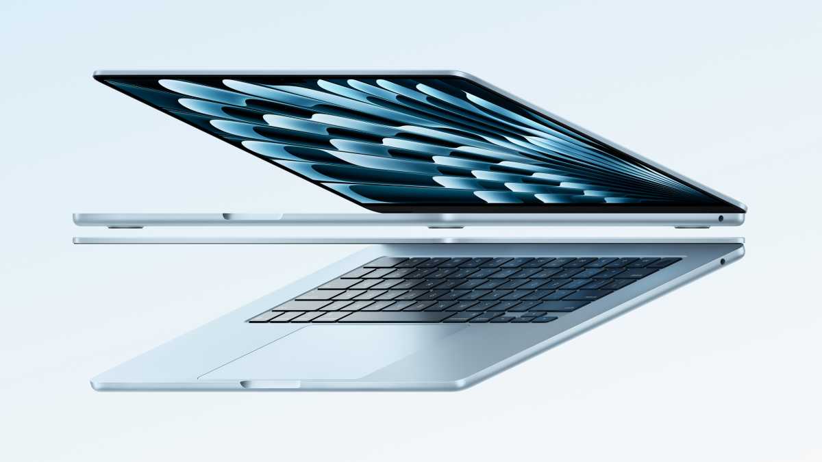 Macbook Air M4 Himmelblau