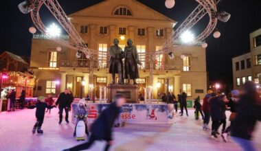 Polizeieinsatz: Mann zieht bei Streit auf Weimarer Weihnachtsmarkt Messer