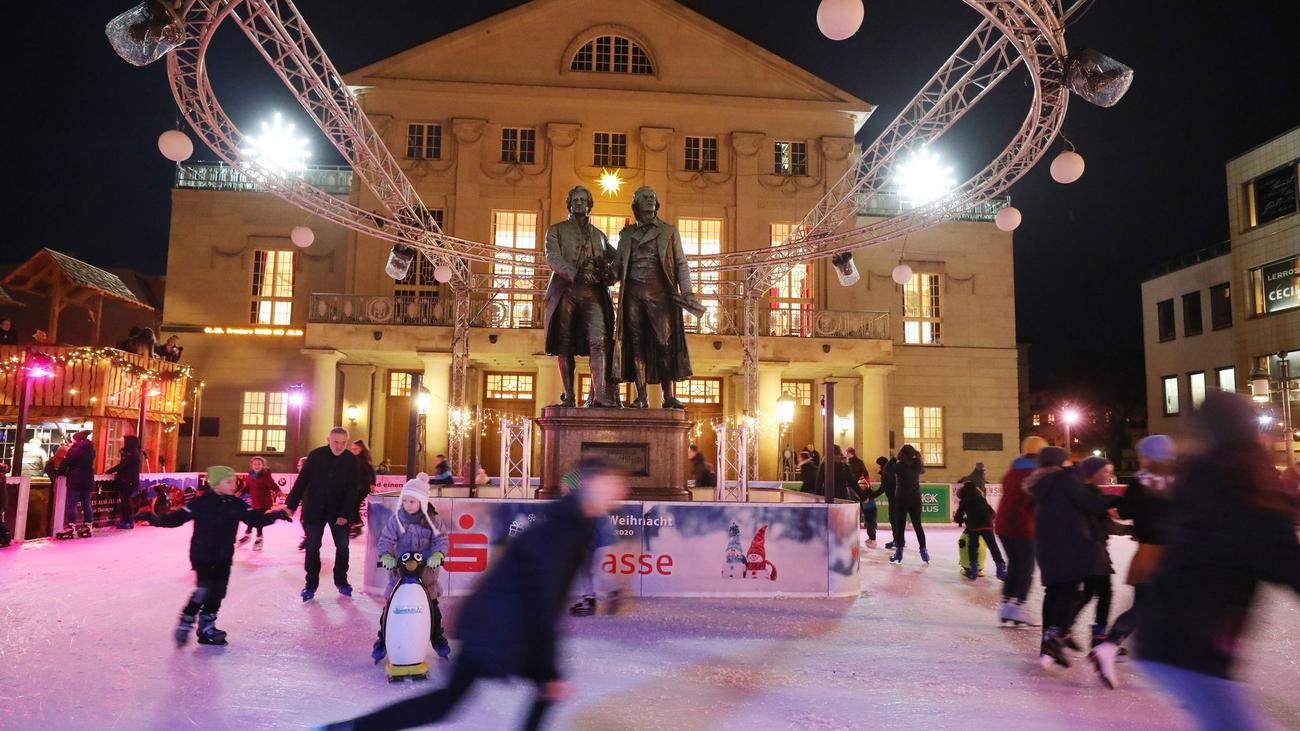 Polizeieinsatz: Mann zieht bei Streit auf Weimarer Weihnachtsmarkt Messer