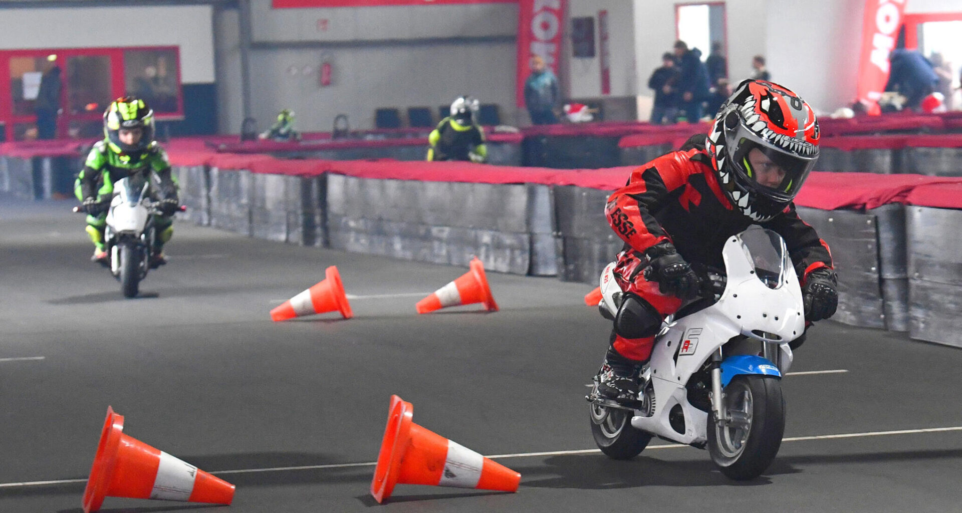 Letztes Pocket-Bike-Training beim AMC Sachsenring