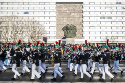 Bergparade in der Kulturhauptstadt: Chemnitz zwischen Tradition und Abschied - Impressionen der Bergparade.