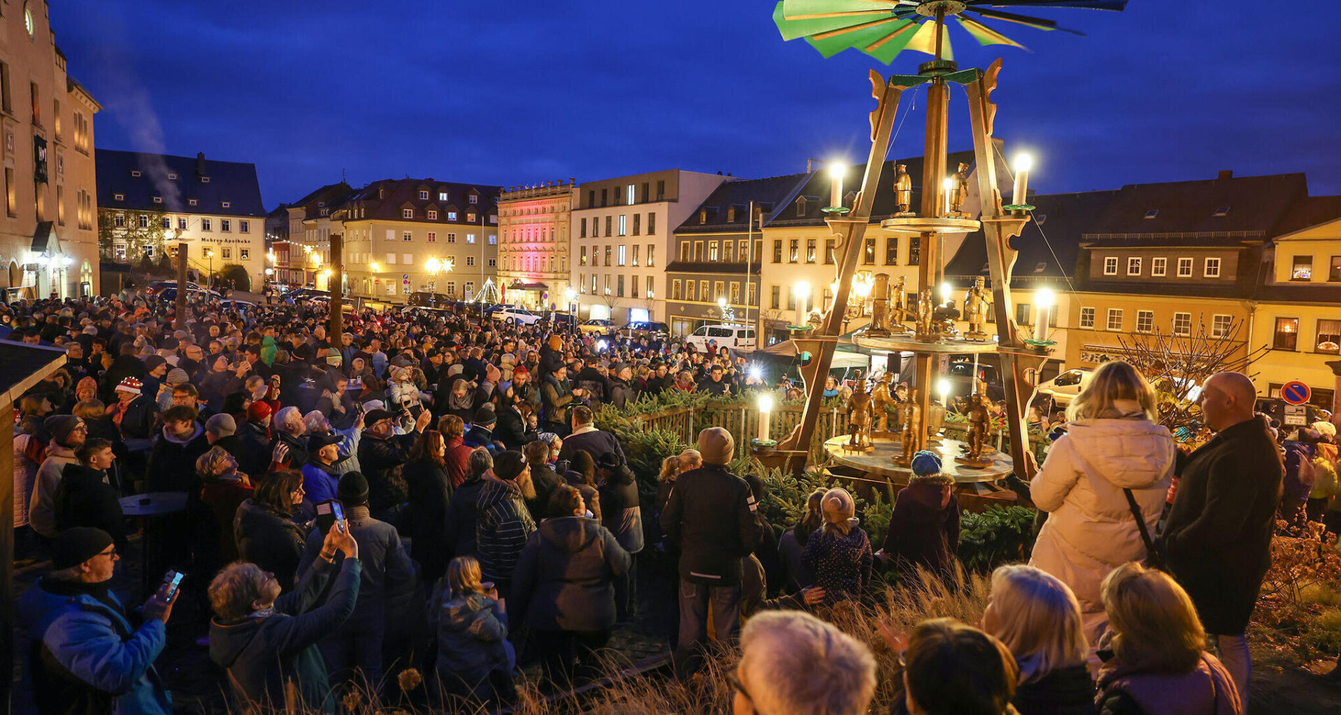 Das sind die Bilder vom 1. Advent im Landkreis Zwickau