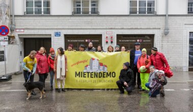 Mietendemo in München: Protest gegen steigende Mieten - München