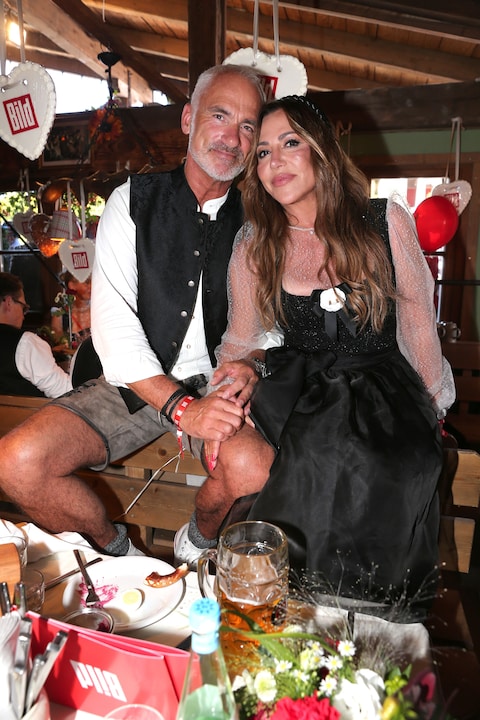 Rene Merten und Simone Thomalla auf dem Oktoberfest 2025
