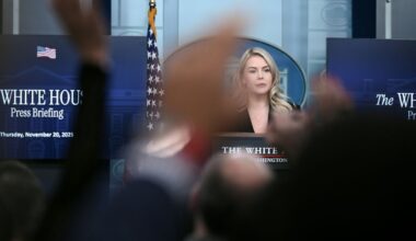 Karoline Leavitt, Sprecherin des Weißen Hauses