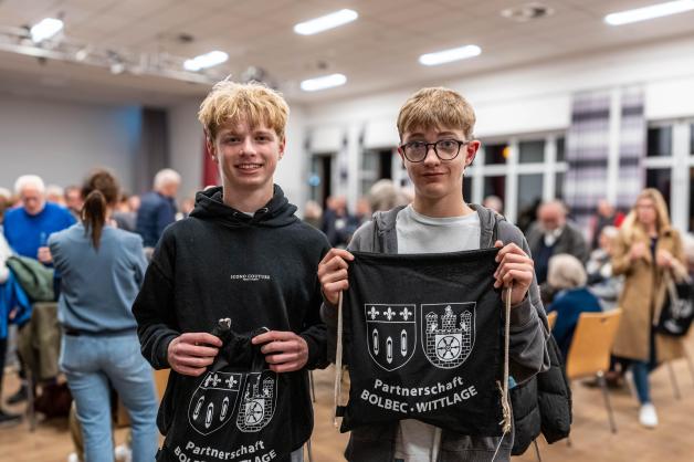 v.l. Marlon Scheiter und Aurelien Badmington