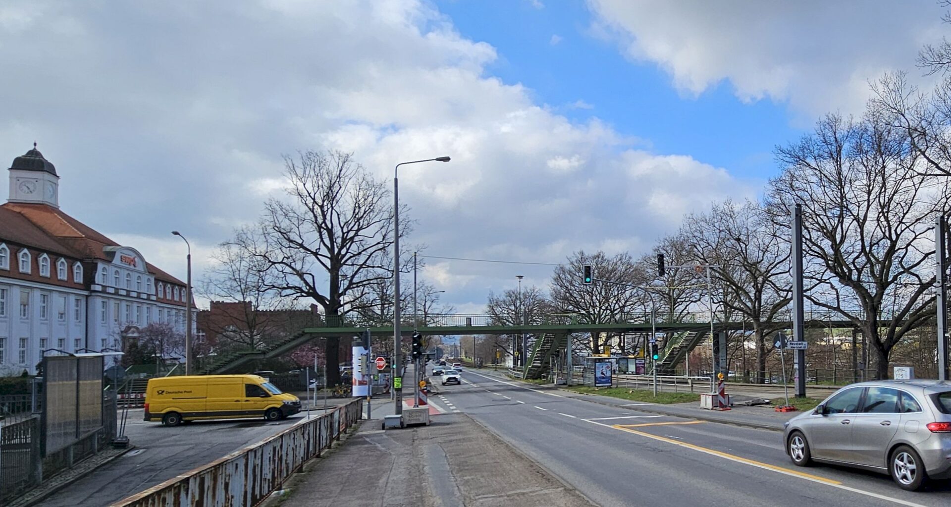 Die Brücke wird demontiert. Foto: Archiv Anton Launer