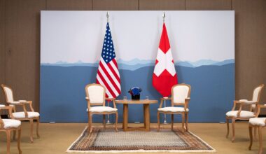 USA und Schweiz bereiten rasche Umsetzung niedrigerer US-Zolle vor