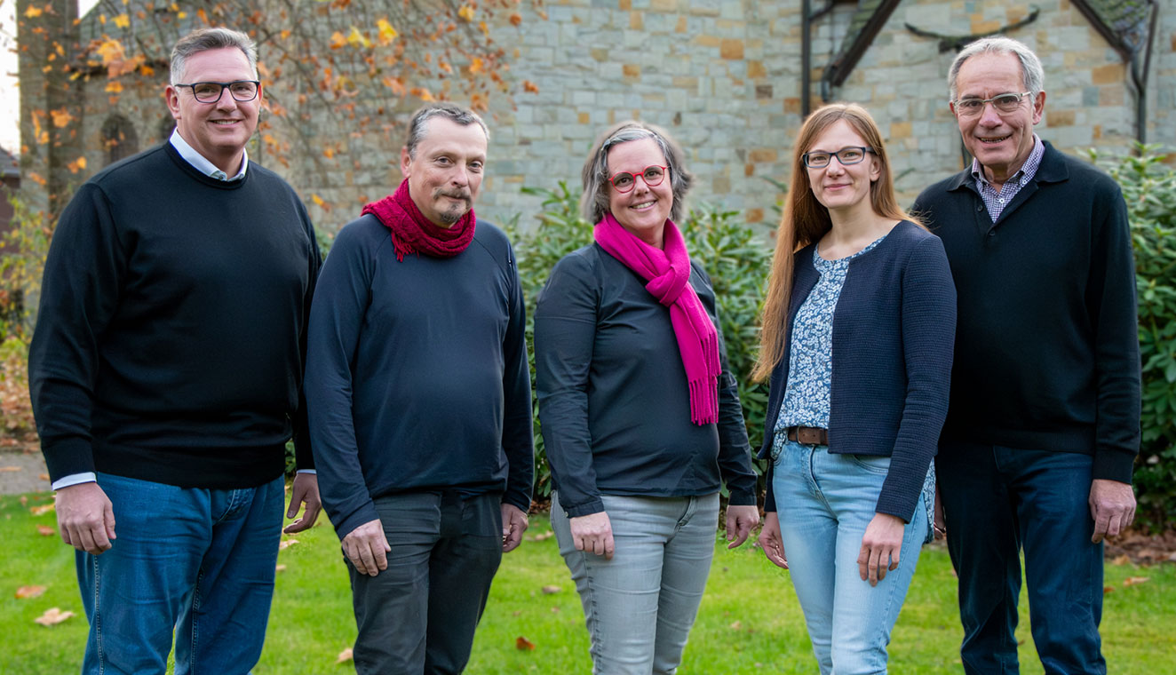 Leitungsteam des Pastoralen Raums Dorsten-Kirchhellen steht