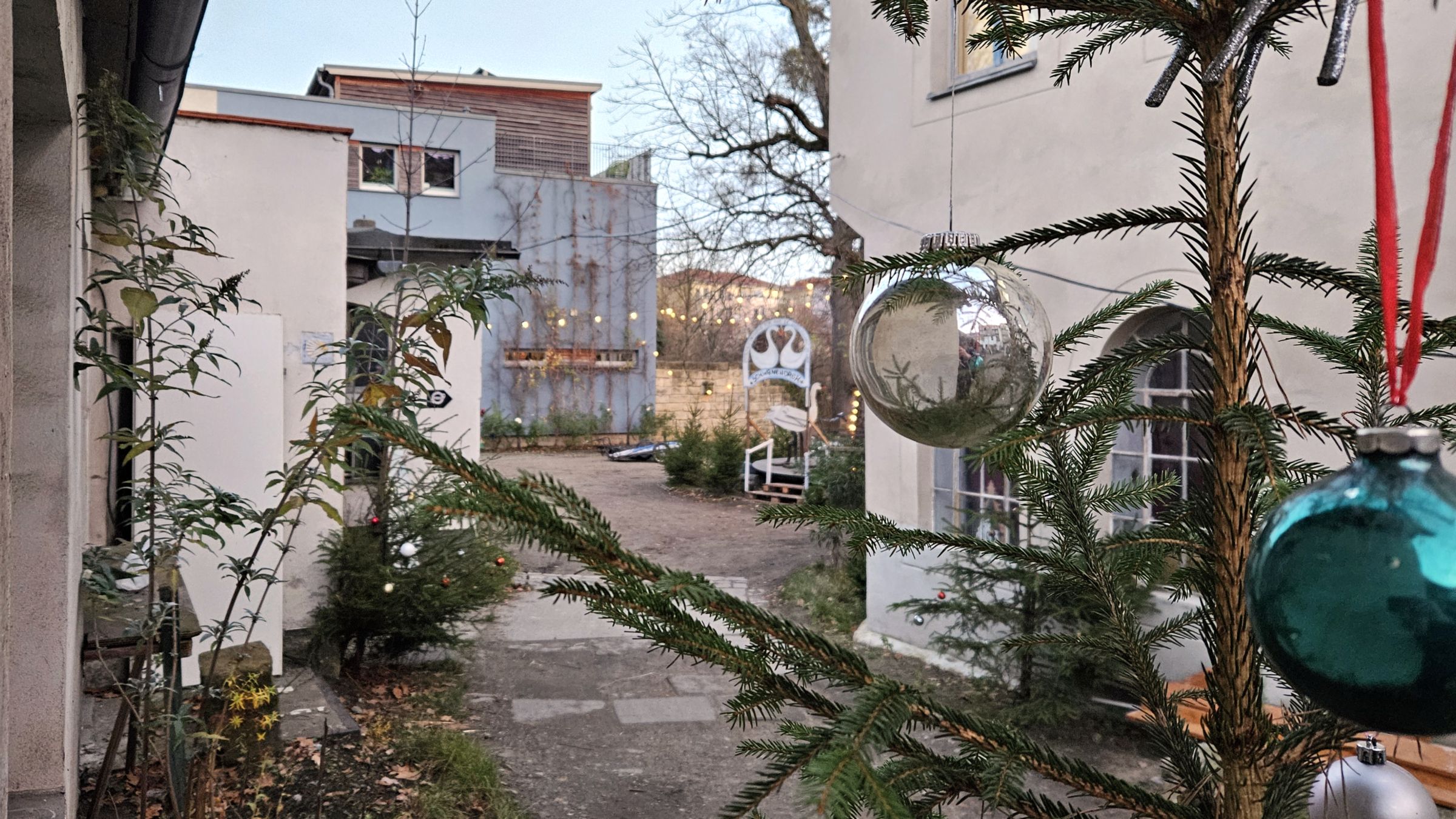 Weihnachtsmarkt an der Alten Fabrik. Foto: Anton Launer
