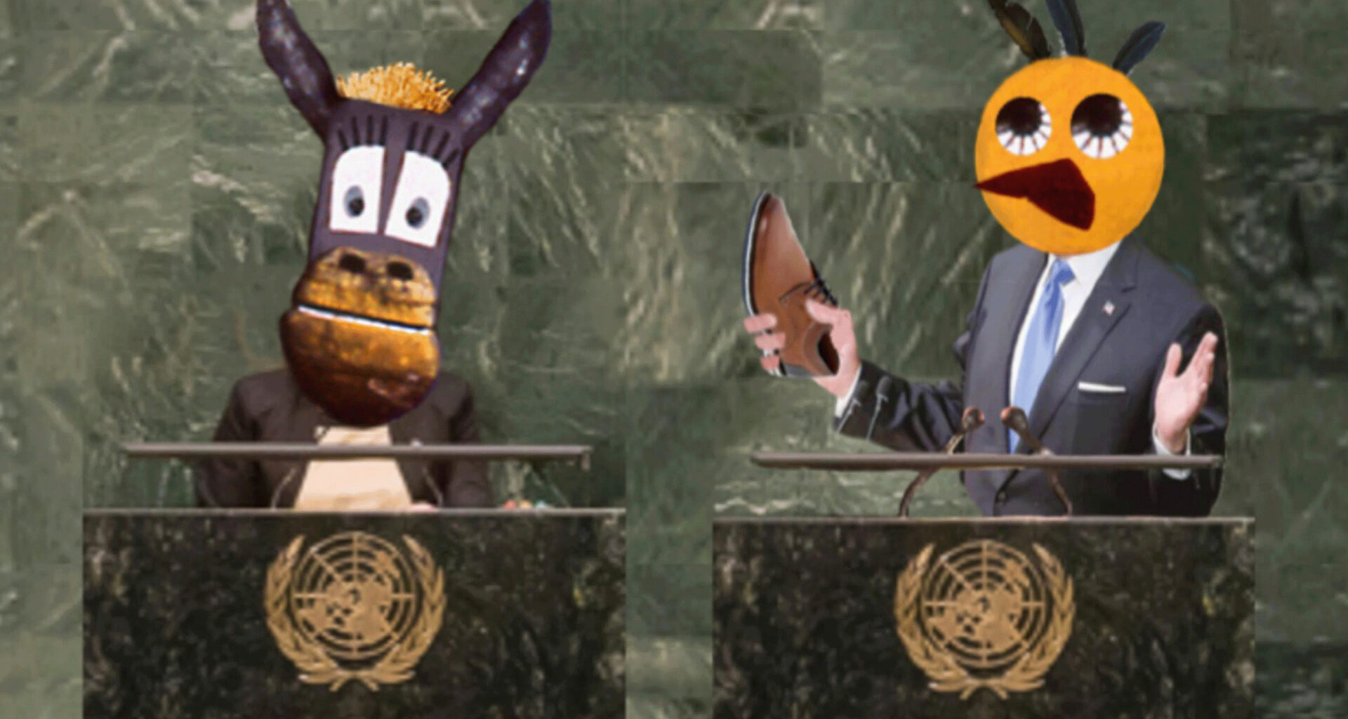 Der Kuckuck und der Esel in der UNO.