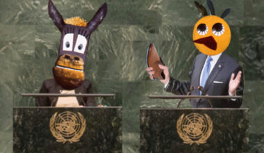 Der Kuckuck und der Esel in der UNO.